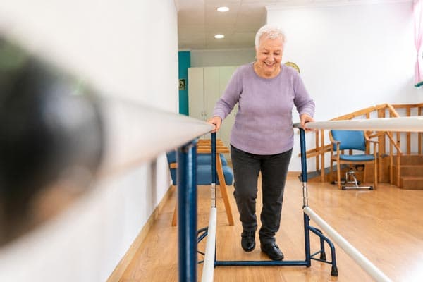Gimnasio de mecanoterapia del centro de día Bo-Lar de Vigo